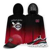Custom Baseball Outerwear Hat and Shoes Combo Offer Personalized Combo ZH-E025023-1